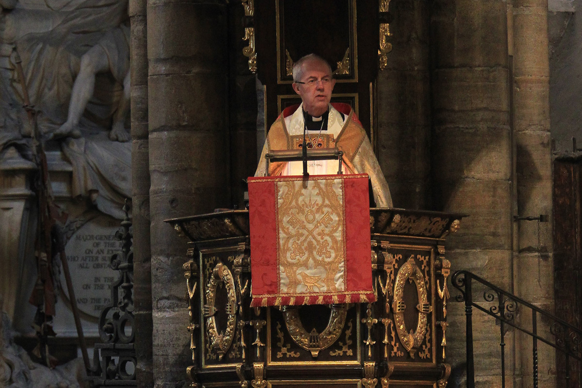 The Most Reverend and Right Honourable Justin Welby, Archbishop of Canterbury, Primate of All England and Metropolitan, gives The Address