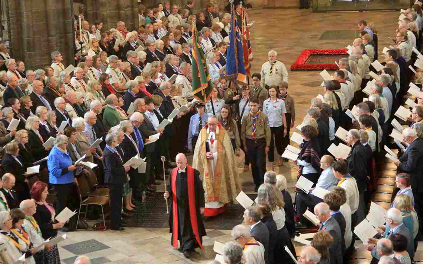 Scouts and Guides celebrate shared traditions