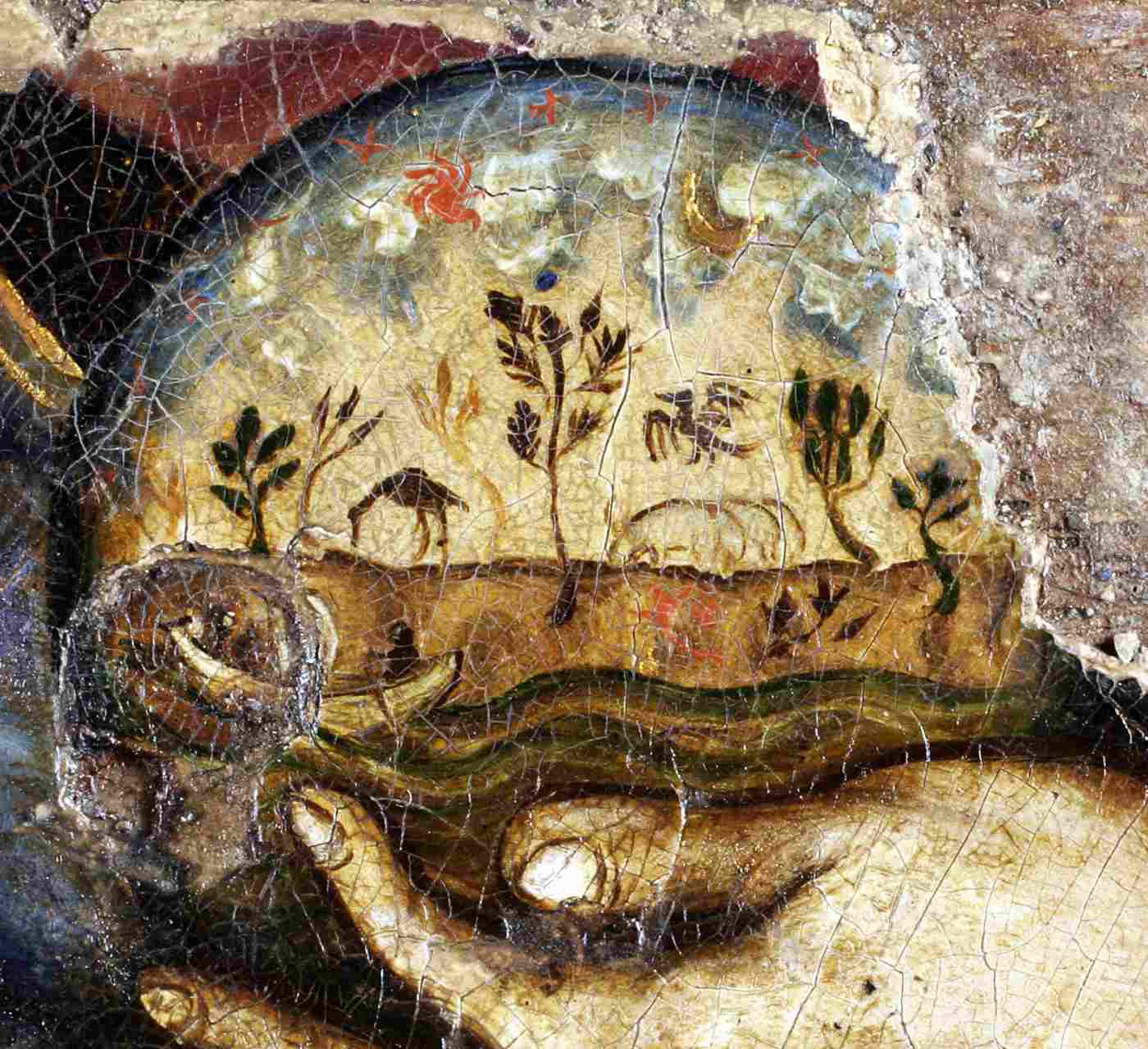 Retable globe in Christ's hand (49 MB) (HK) 300 Westminster Abbey copyright.jpg