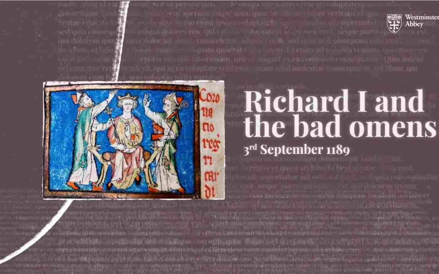 About Richard I's Coronation