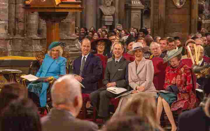 Members of the Royal Family celebrate Commonwealth Day