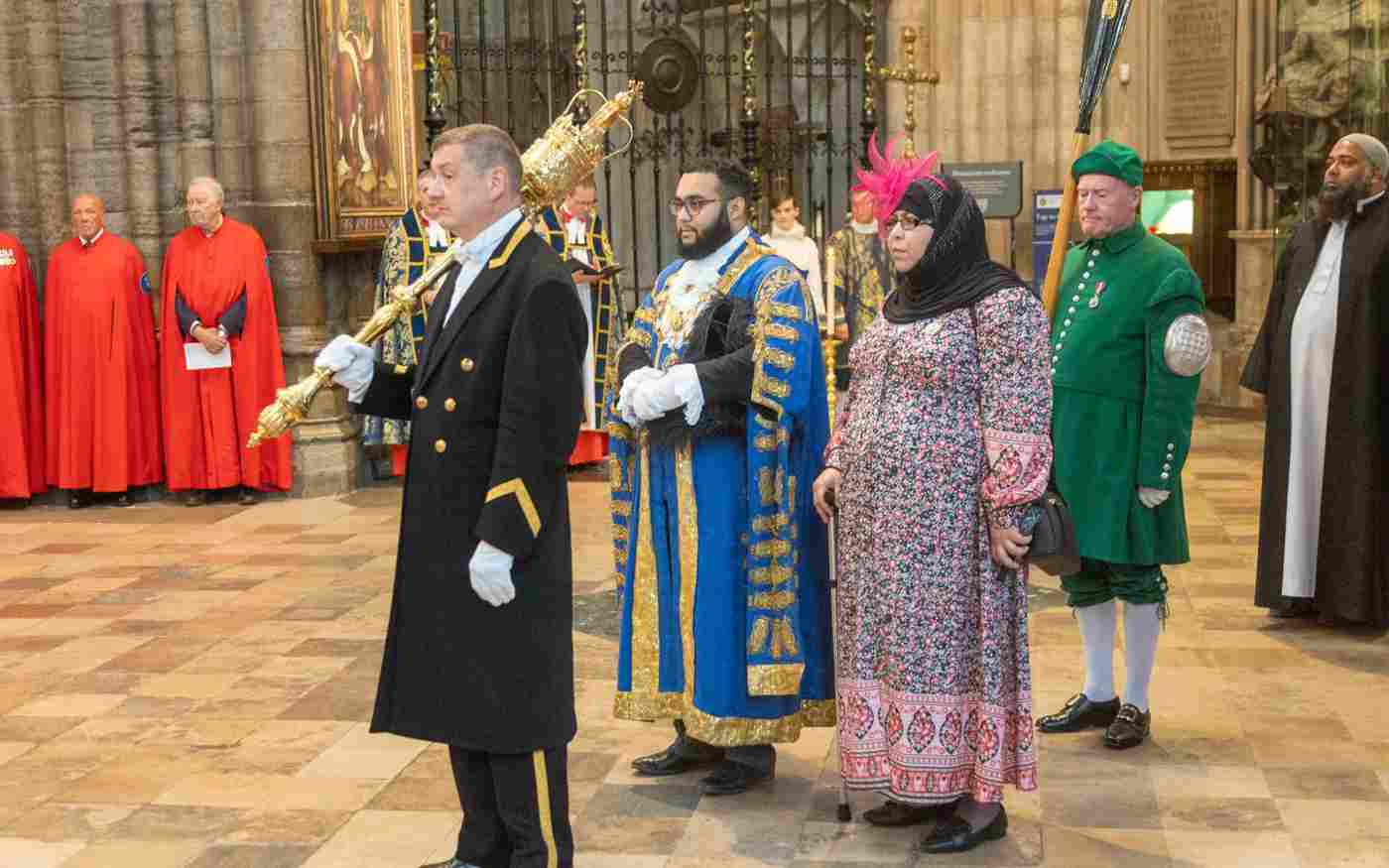 Abbey welcomes new Lord Mayor of Westminster
