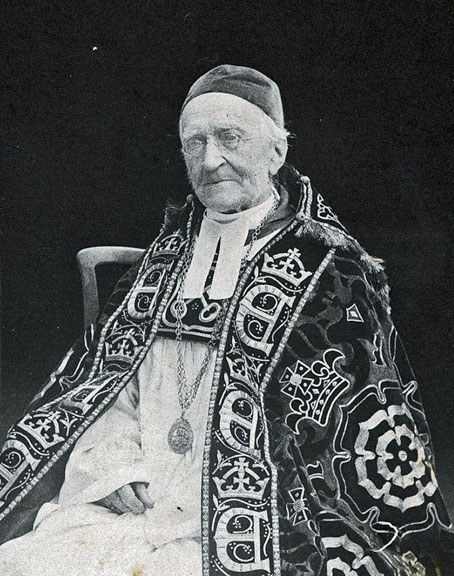 George Granville Bradley in his robes as Dean of Westminster