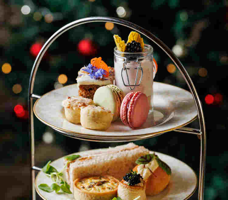 Christmas afternoon tea