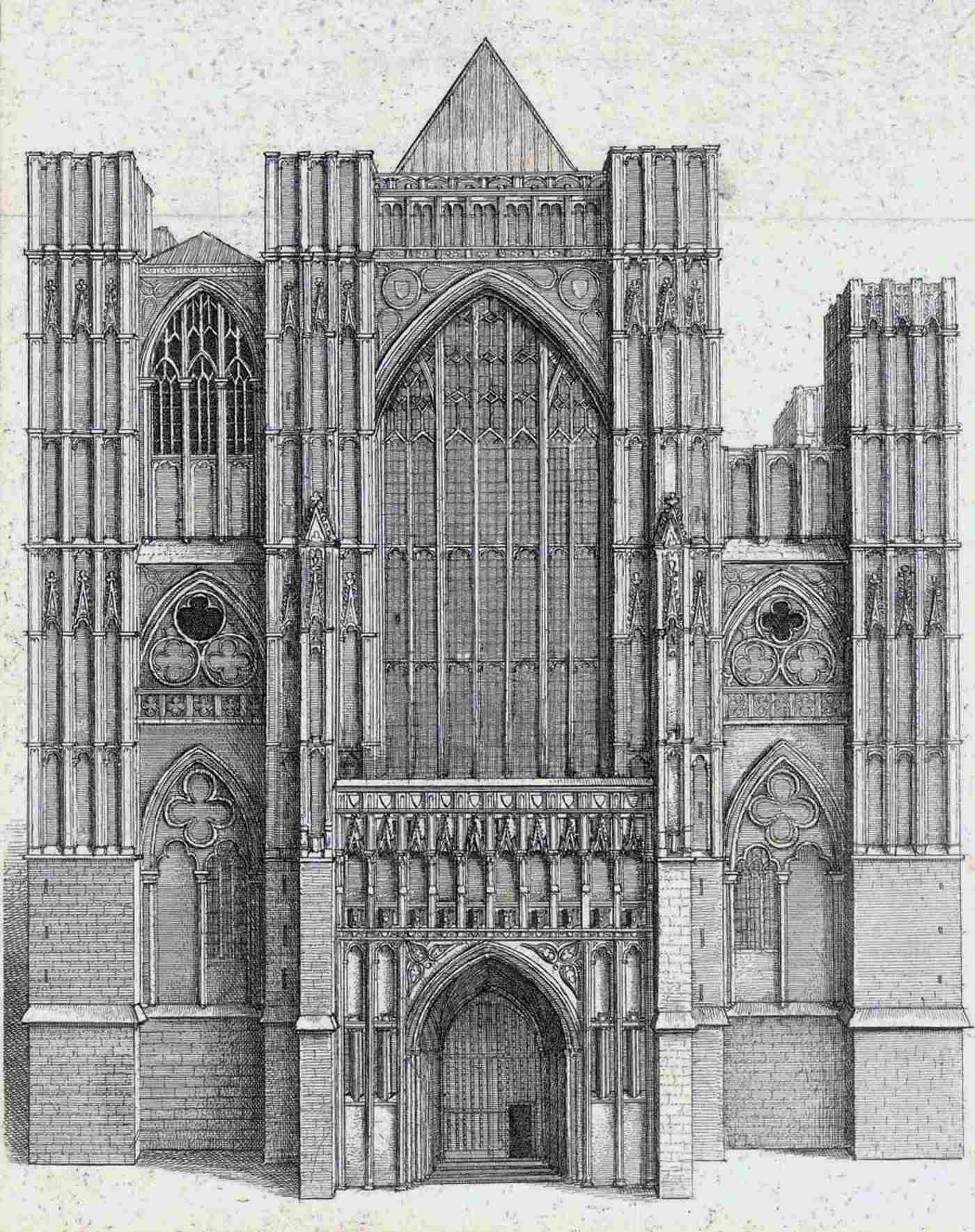 West towers unfinished, Hollar 1650s 300.jpg