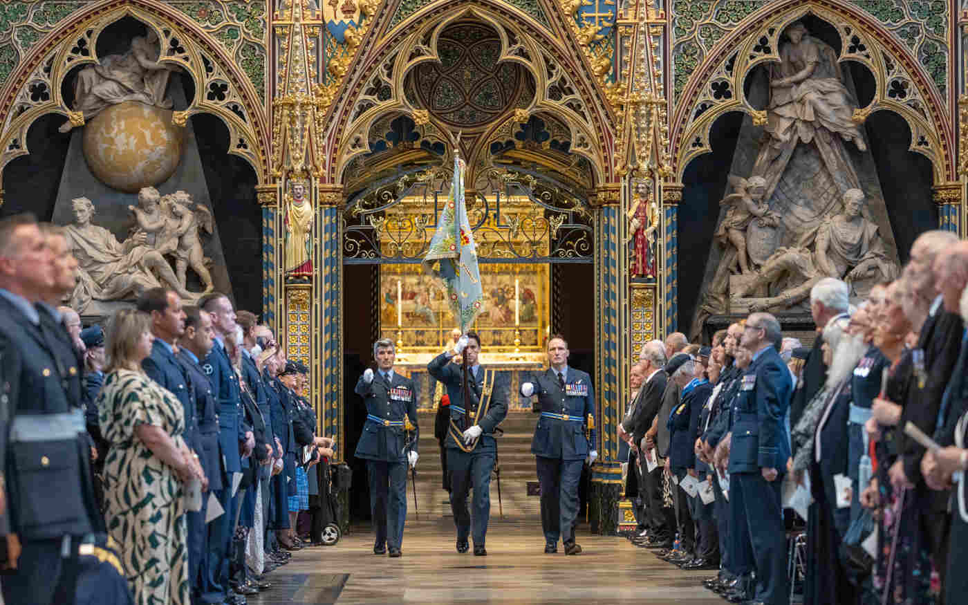 Battle of Britain anniversary marked at Westminster Abbey