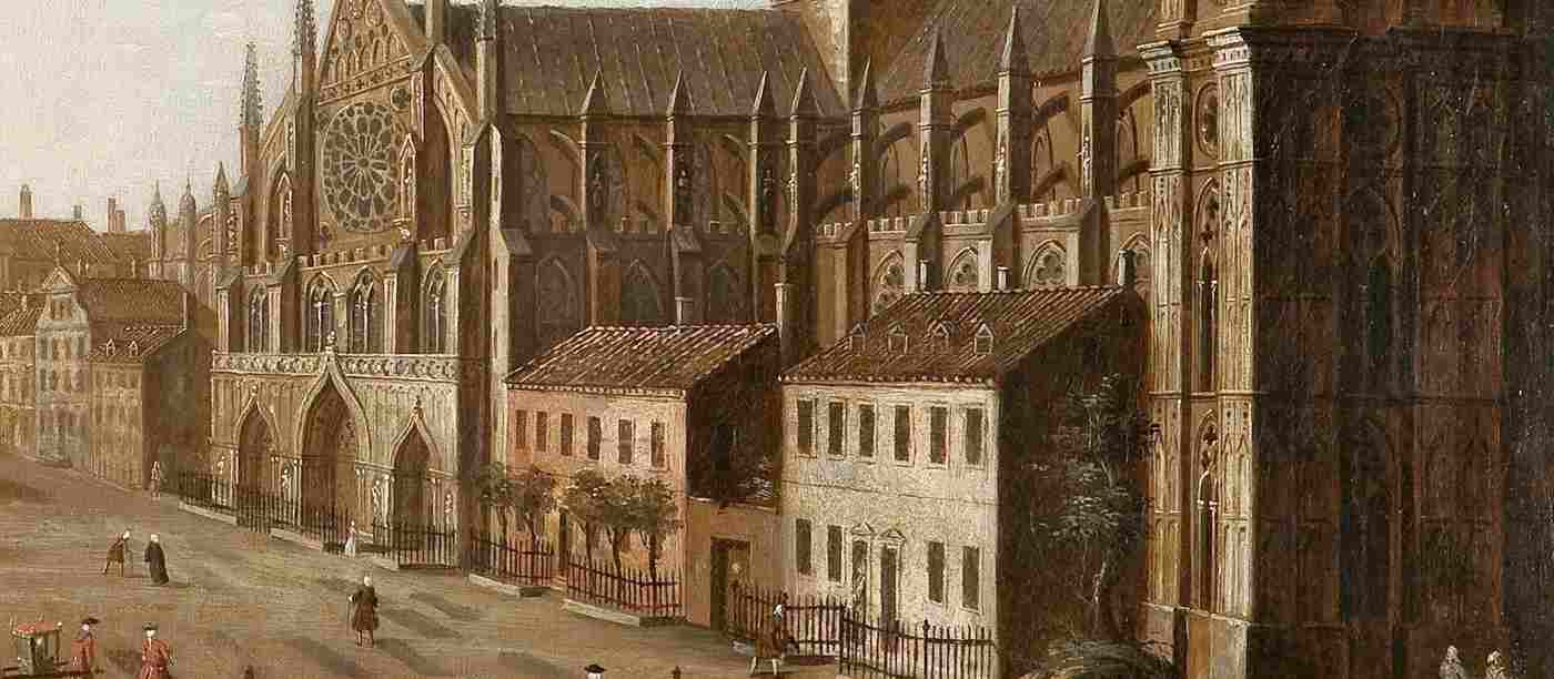 Painting of Westminster Abbey c.1735