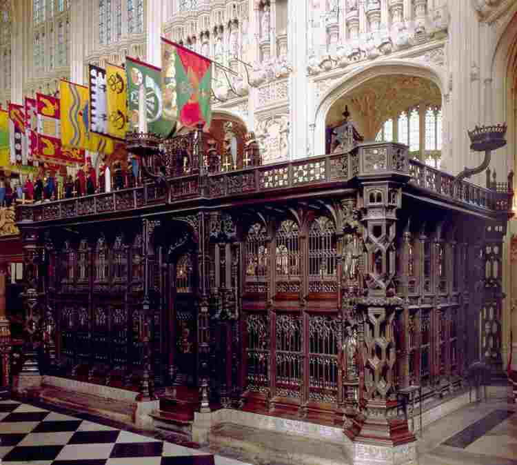 Fine grille surrounding the tomb of Henry VII and Elizabeth of York