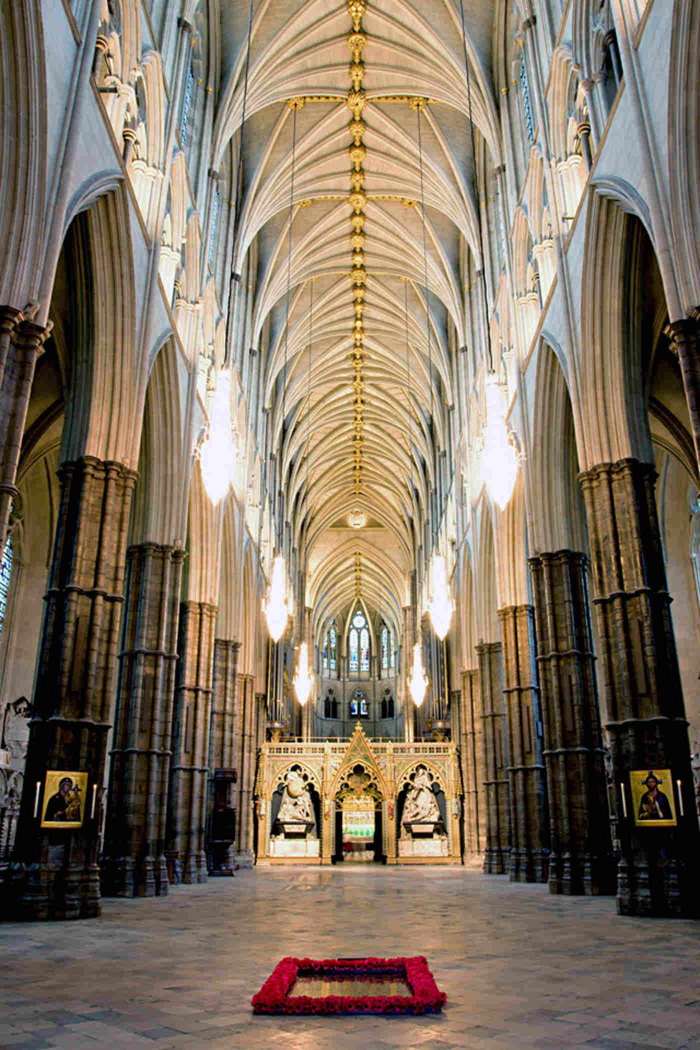 Nave Looking East Westminster Abbey Copyright Photo