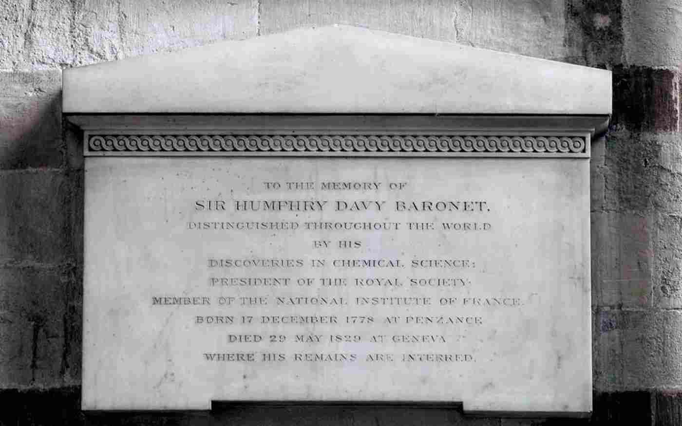Sir Humphry Davy