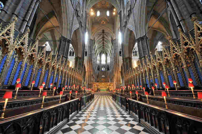View from the Quire of Westminster Abbey looking towards the High Altar