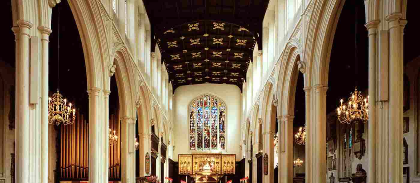 Interior of St Margaret's Church, Westminster