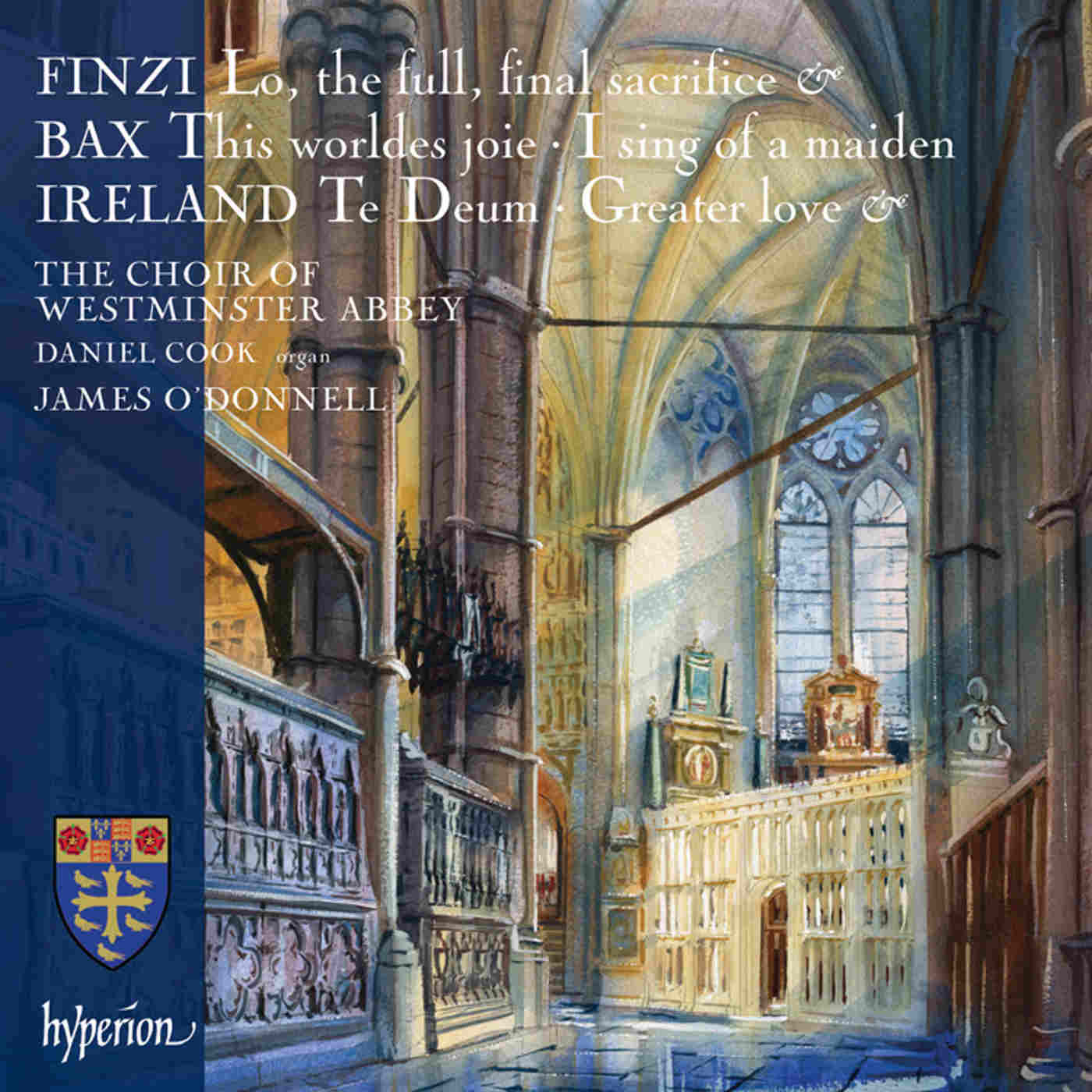 Album cover - Finzi, Bax & Ireland: Choral music