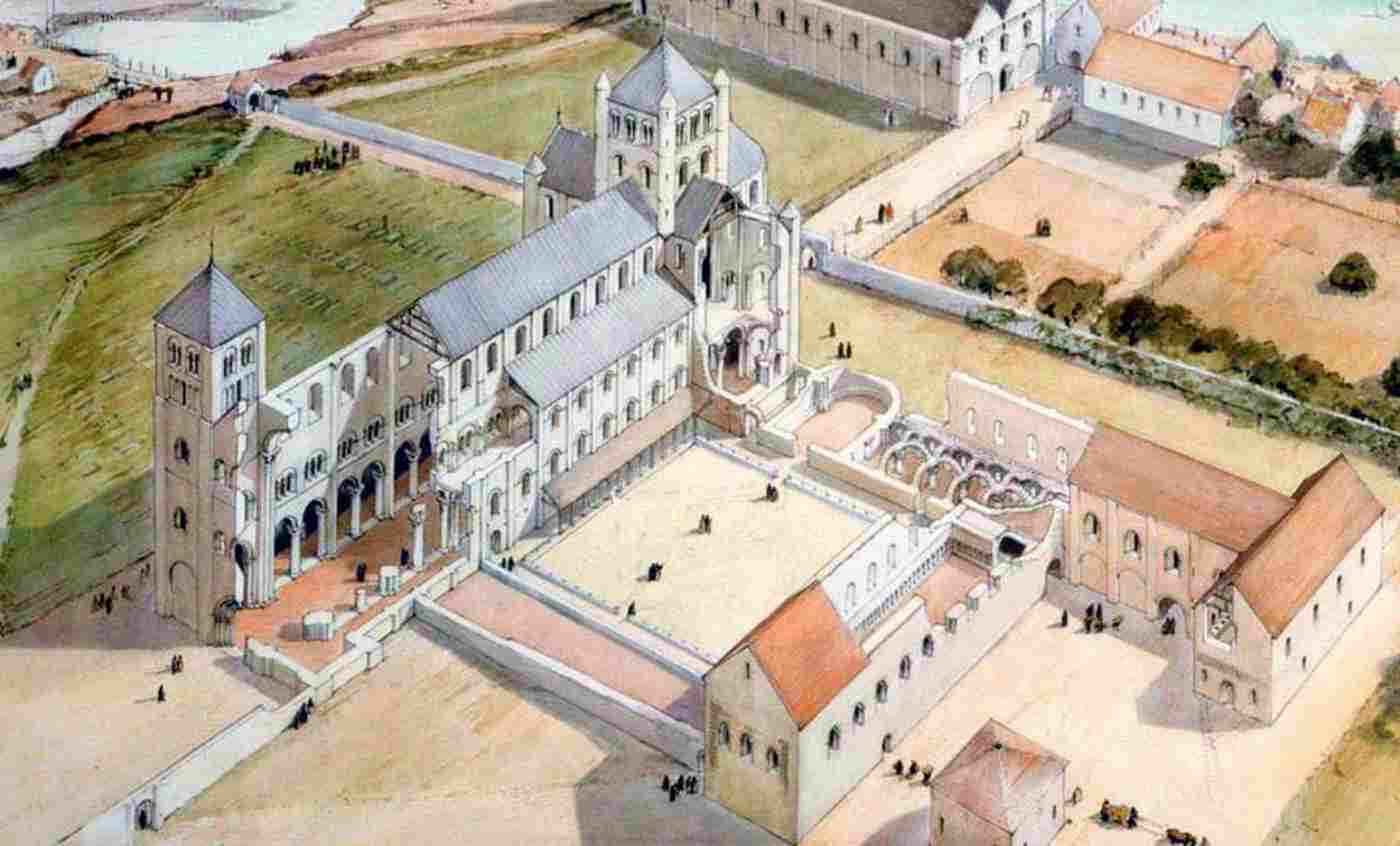 Abbey, Norman - Ball & Gem reconstruction drawing 300 Westminster Abbey copyright photo.jpg