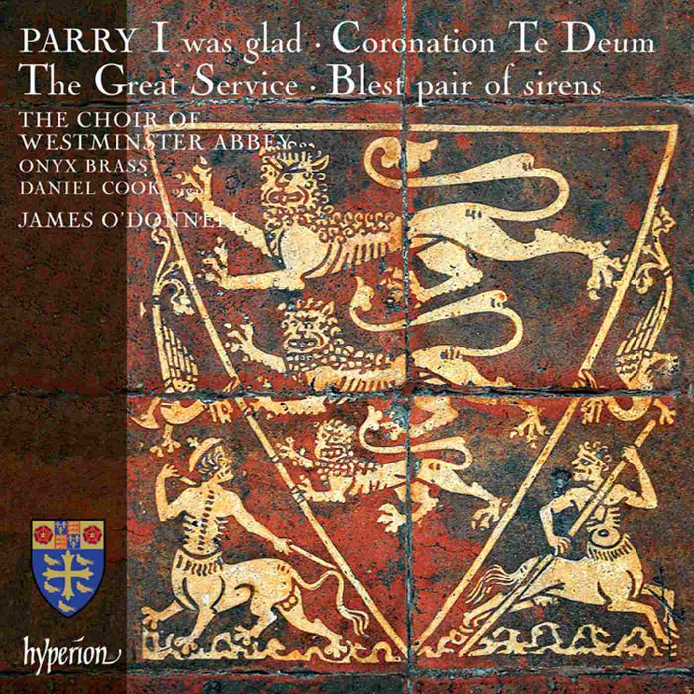 Album cover - Parry: I was glad and other choral works