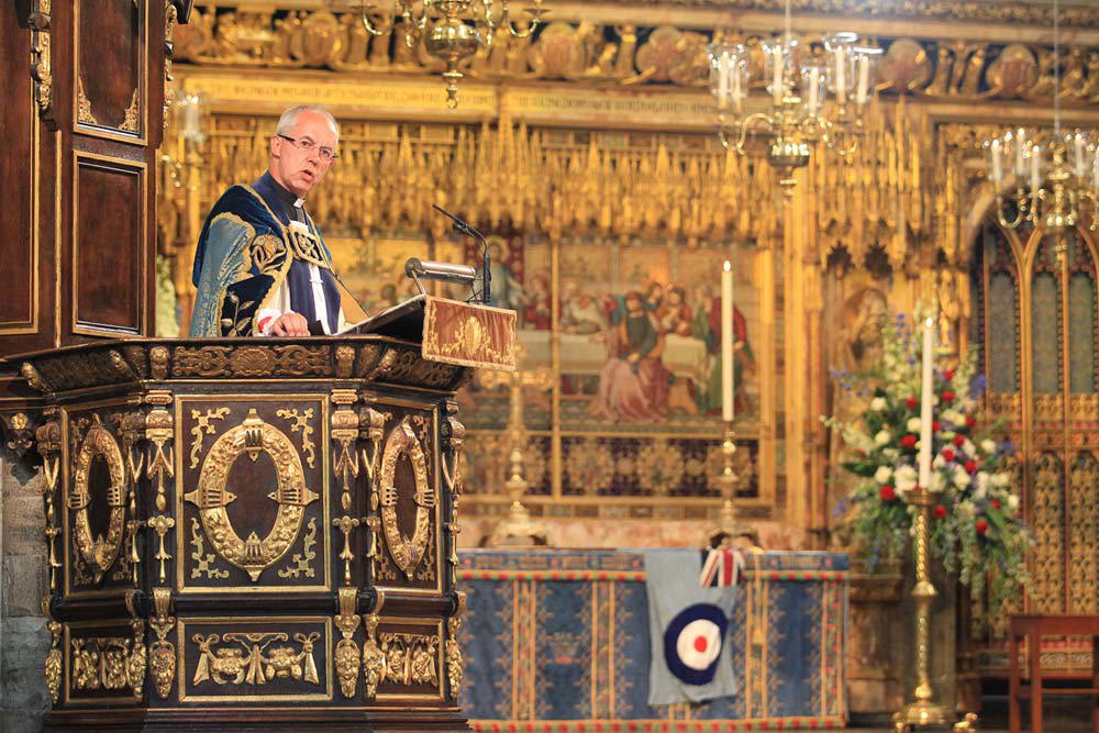 The Archbishop of Canterbury gives The Address