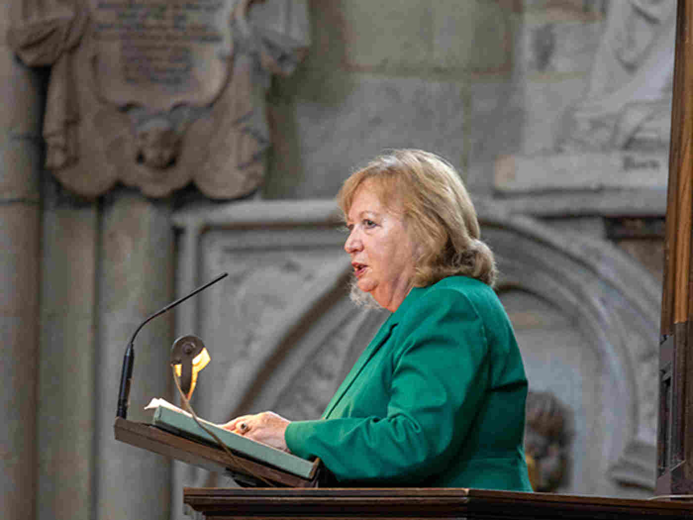 Christina McAnea, 4th General Secretary of UNISON gave a Reflection