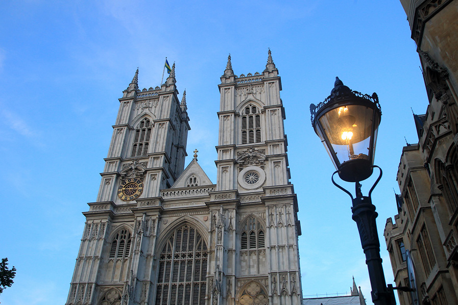 View of the West Towers of Westminster Abbey