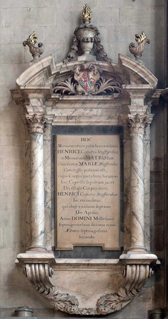 John Howard, Earl of Stafford & family