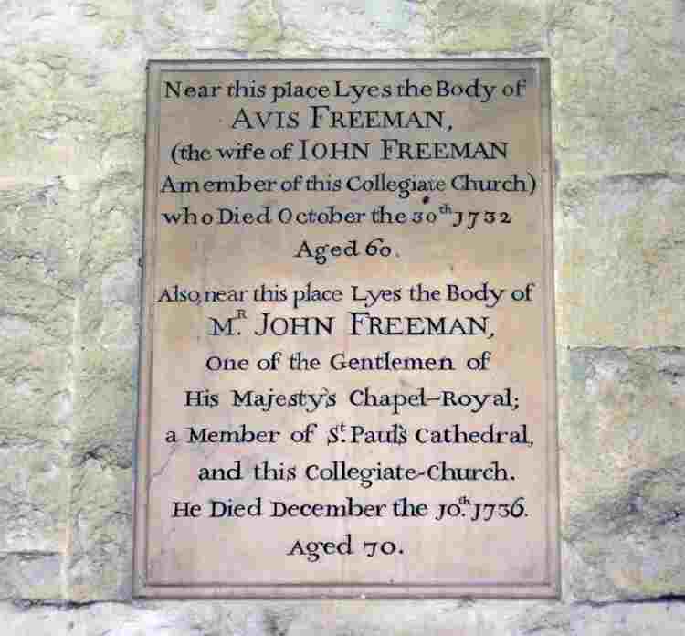 John and Avis Freeman