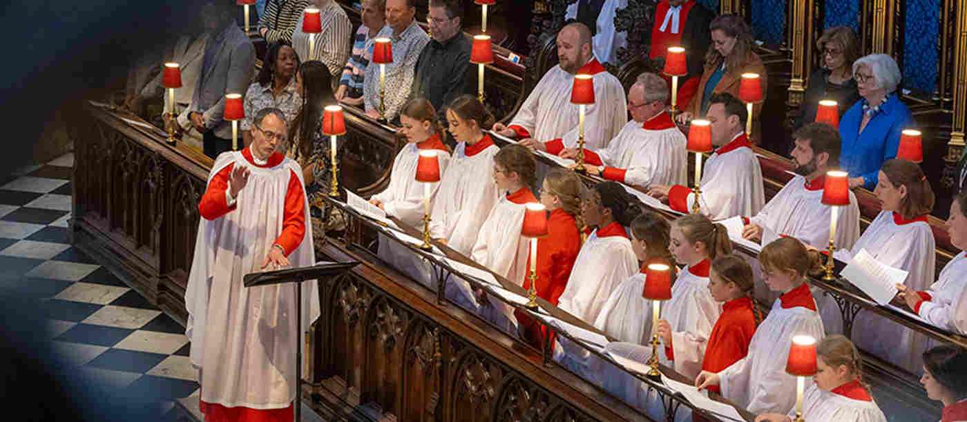 St Margaret's Church Choristers Performing at Westminster Abbey