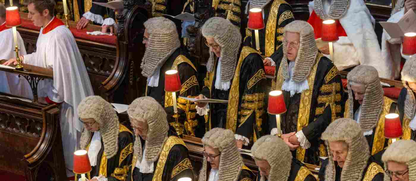 Judges mark the start of the new legal year Westminster Abbey