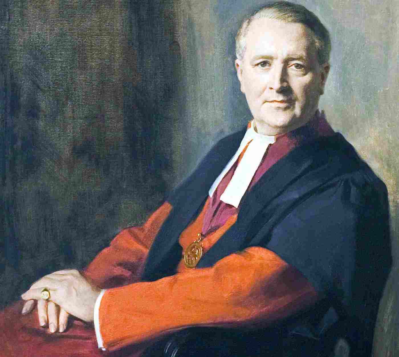 Painting of Eric Symes Abbott, Dean of Westminster 1959-1974