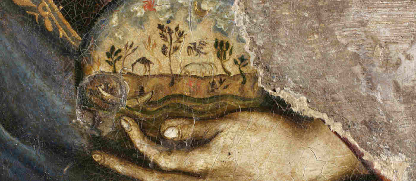 Globe Detail from the Westminster Retable