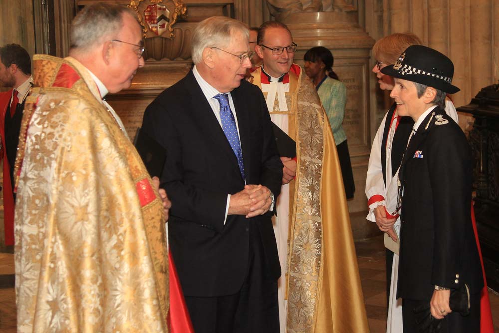 Metropolitan Police Service holds Abbey carol service Westminster Abbey