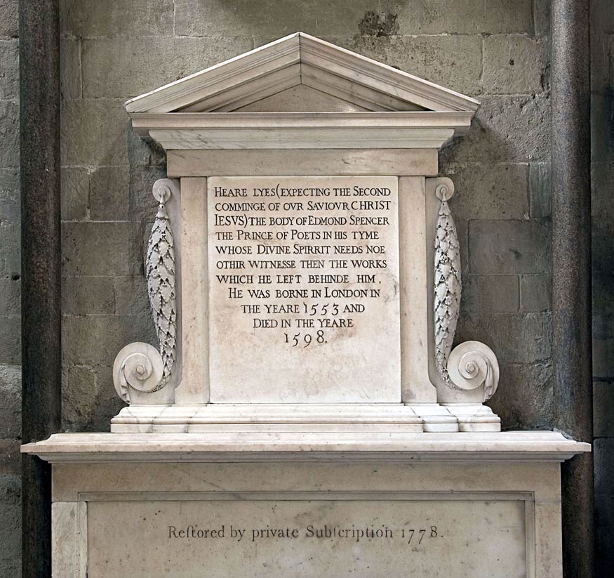 Edmund Spenser | Westminster Abbey