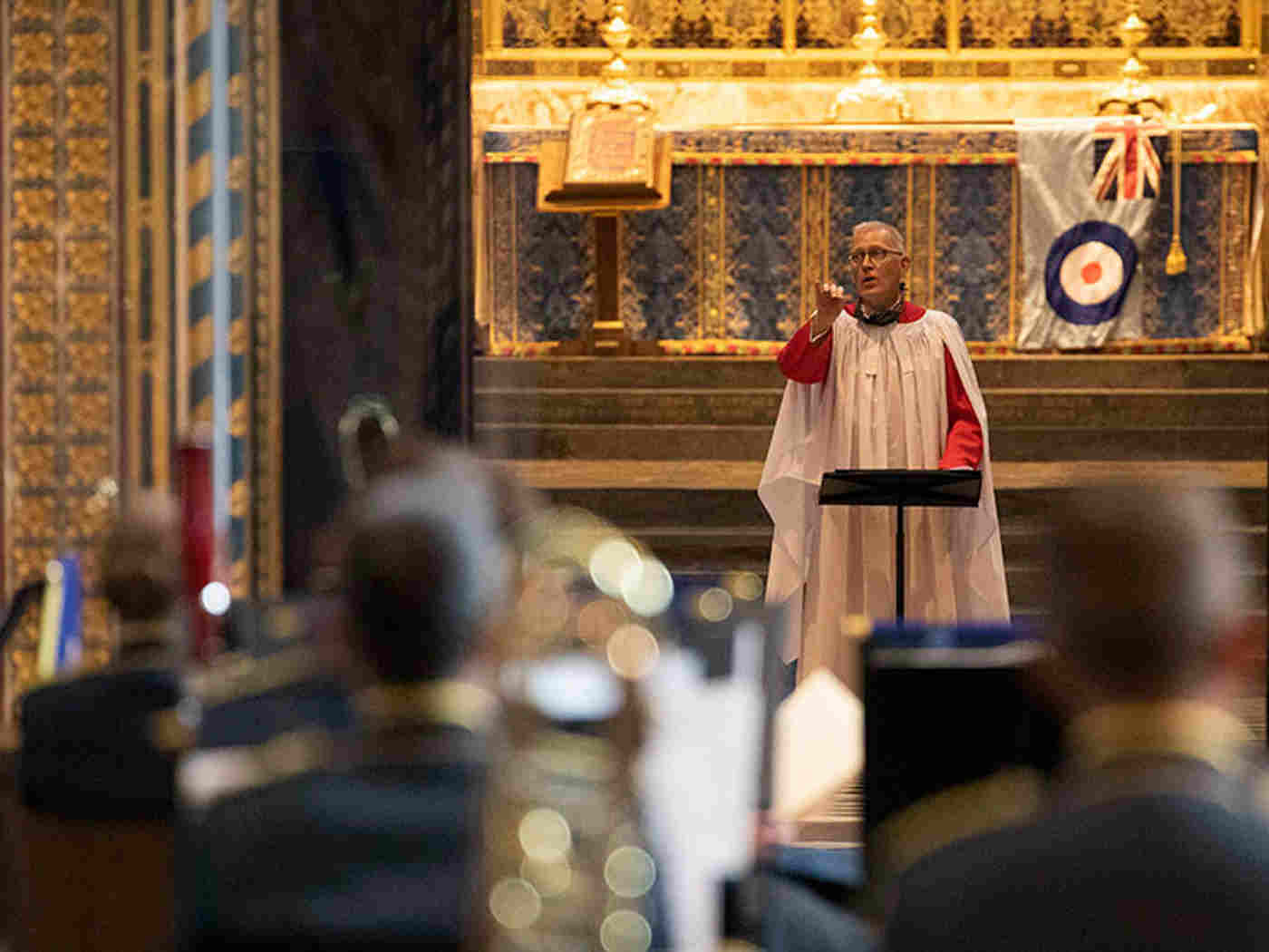 James O'Donnell, Organist and Master of the Choristers, conducts the Choir