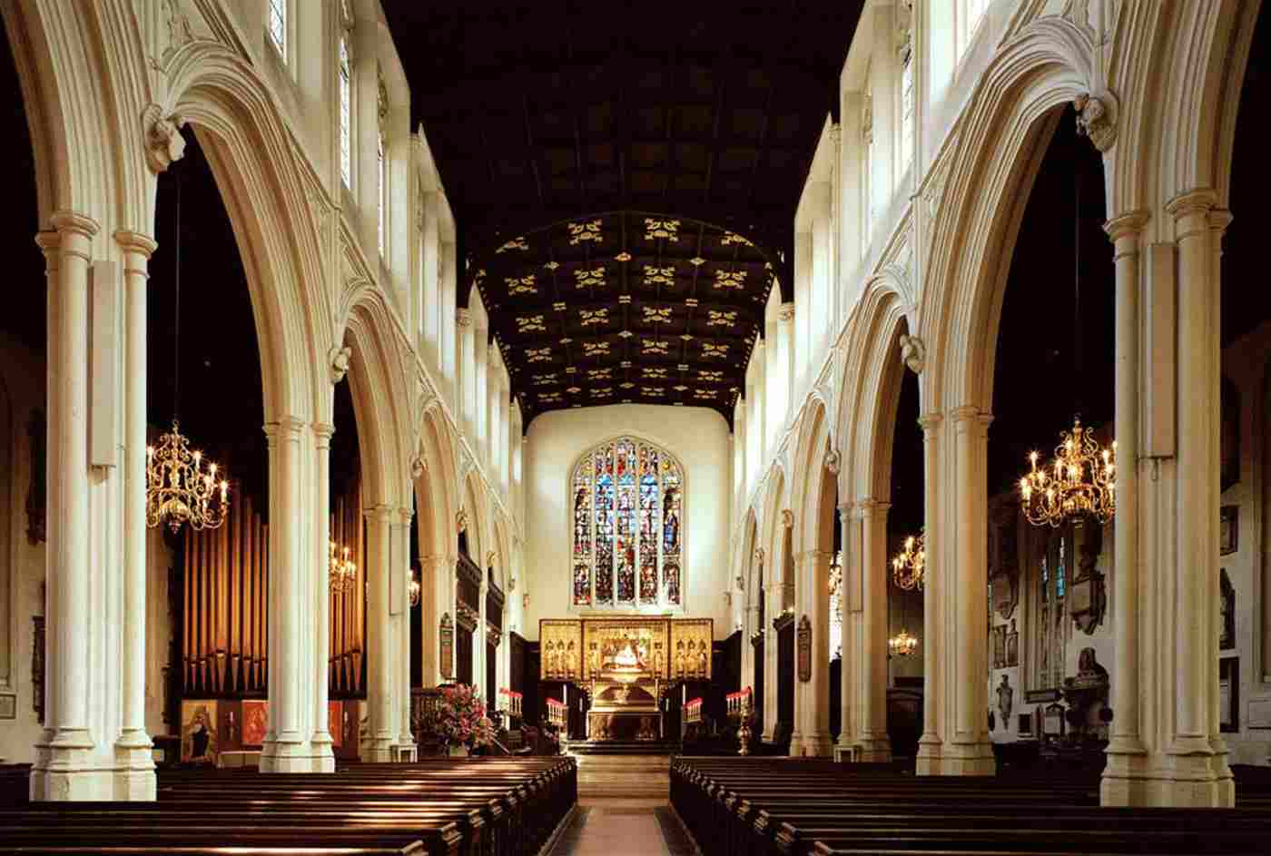 Interior of St Margaret's Church, Westminster