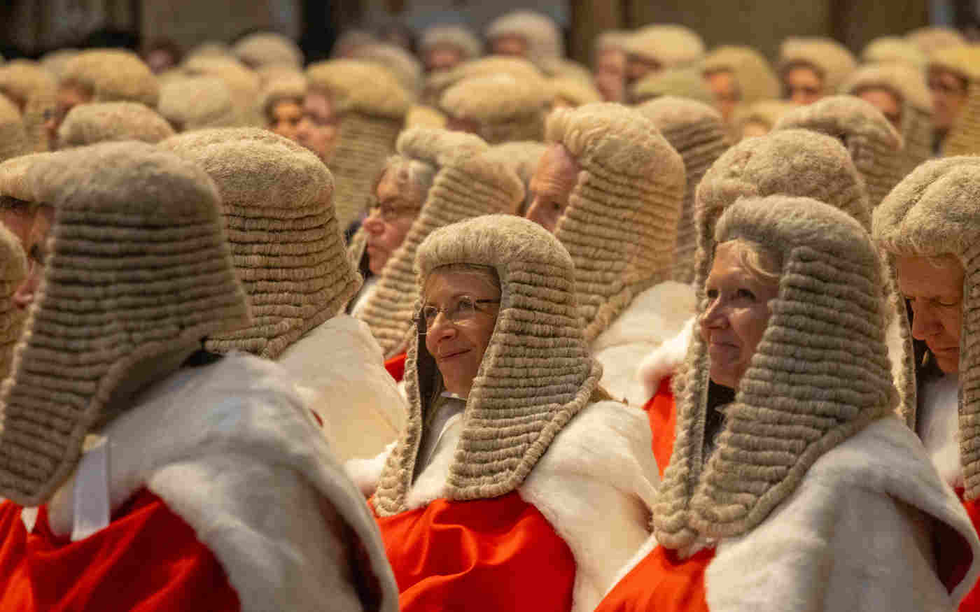 Judges mark the start of the new legal year Westminster Abbey