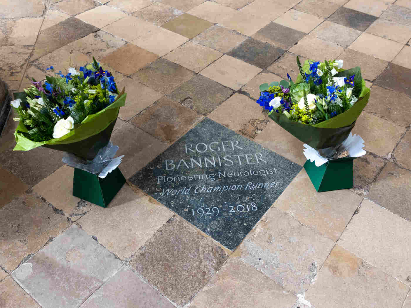 The memorial in Scientists' Corner