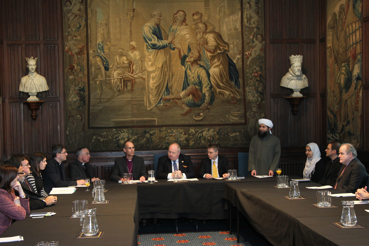 Christian Muslim Forum held at Westminster Abbey