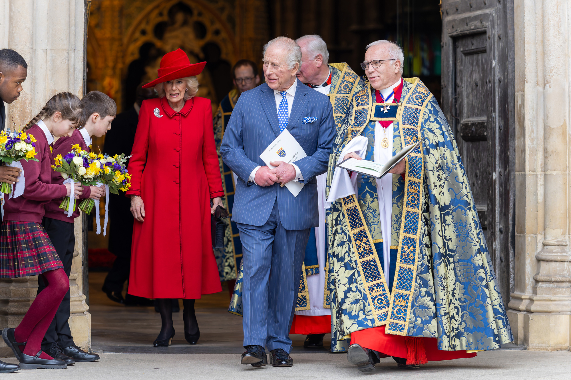The King celebrates Commonwealth Day at the Abbey